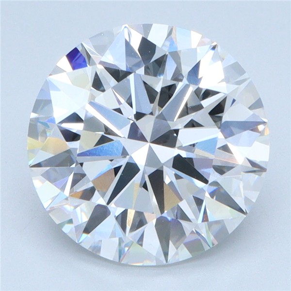 2.97ct Round D VVS2 Lab-Grown Diamond