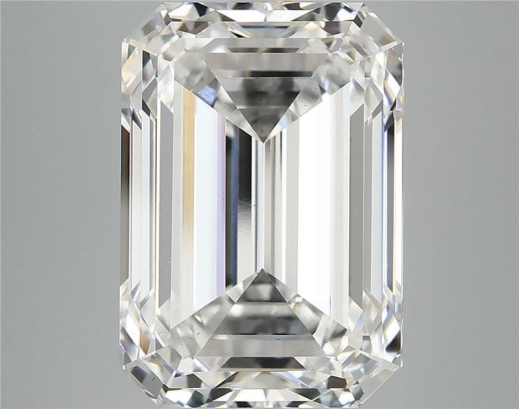 11.56 Carat EMERALD Shape E Colour VS2 Clarity  Cut - White Lab Diamond - 2368650