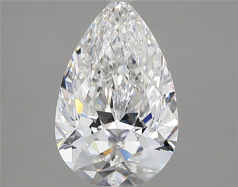 3.48ct Pear D VS1 Lab-Grown Diamond