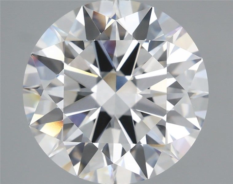 6.9ct Round F VVS2 Lab-Grown Diamond