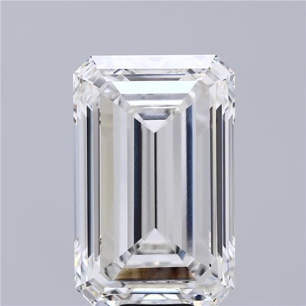 16.00 Carat EMERALD Shape G Colour VVS2 Clarity  Cut - White Lab Diamond - 1617148