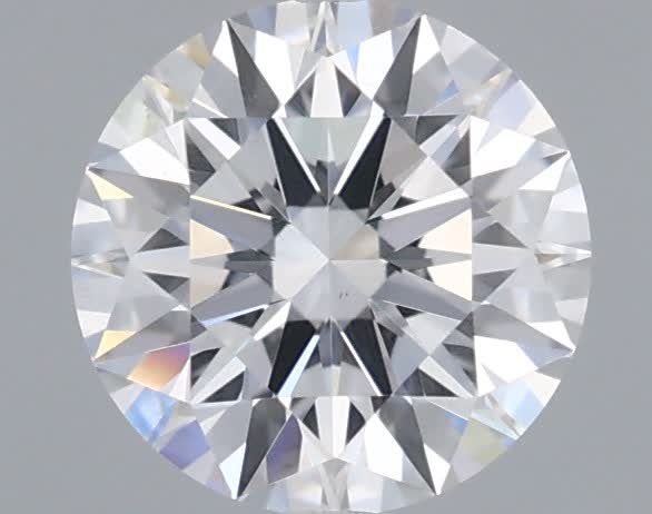 0.76ct Round D SI1 Lab-Grown Diamond