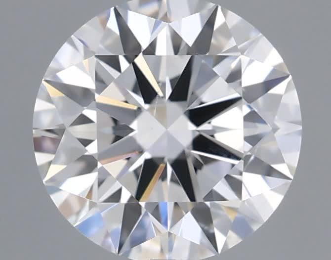 0.75ct Round D SI1 Lab-Grown Diamond
