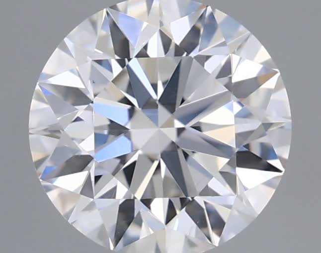 0.7ct Round D SI1 Lab-Grown Diamond