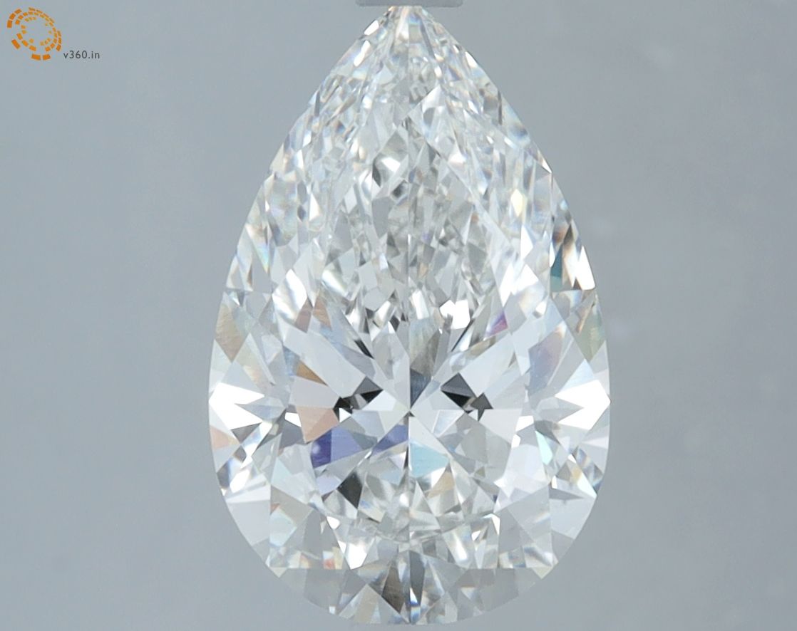 2.59ct Pear F VVS2 Lab-Grown Diamond