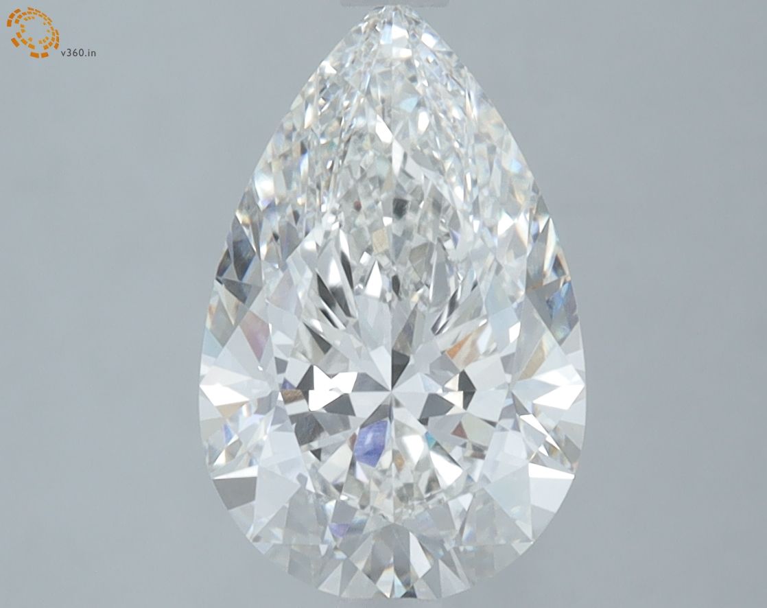 2.57ct Pear F VVS2 Lab-Grown Diamond