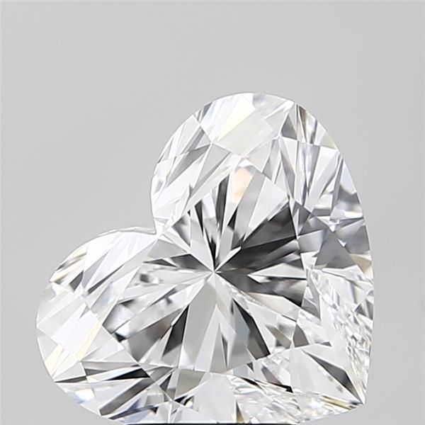 4.09ct Heart D VVS2 Lab-Grown Diamond