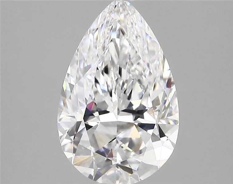 2.92ct Pear D VVS2 Lab-Grown Diamond