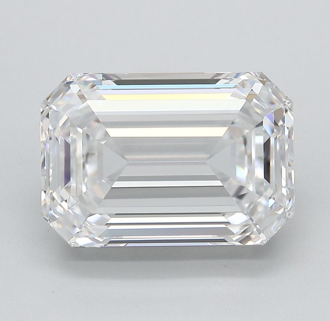 14.05 Carat EMERALD Shape F Colour VVS1 Clarity  Cut - White Lab Diamond - 2113711