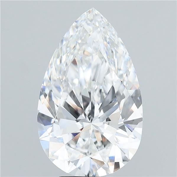 7.04ct Pear E VVS2 Lab-Grown Diamond