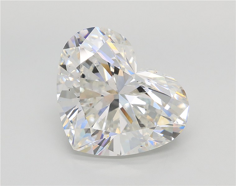 10.03 Carat HEART Shape F Colour VS2 Clarity  Cut - White Lab Diamond - 262856