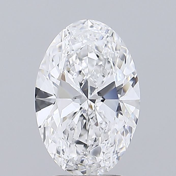 3ct Oval D VVS2 Lab-Grown Diamond