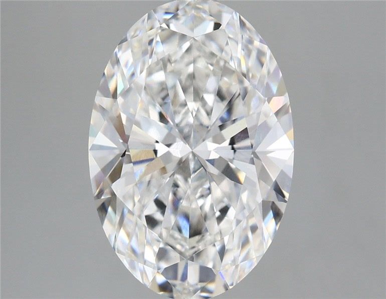5.57ct Oval F VVS2 Lab-Grown Diamond