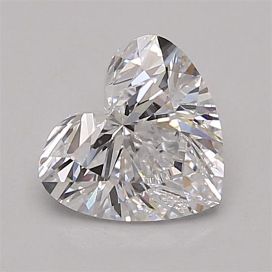 0.78ct Heart D IF Lab-Grown Diamond