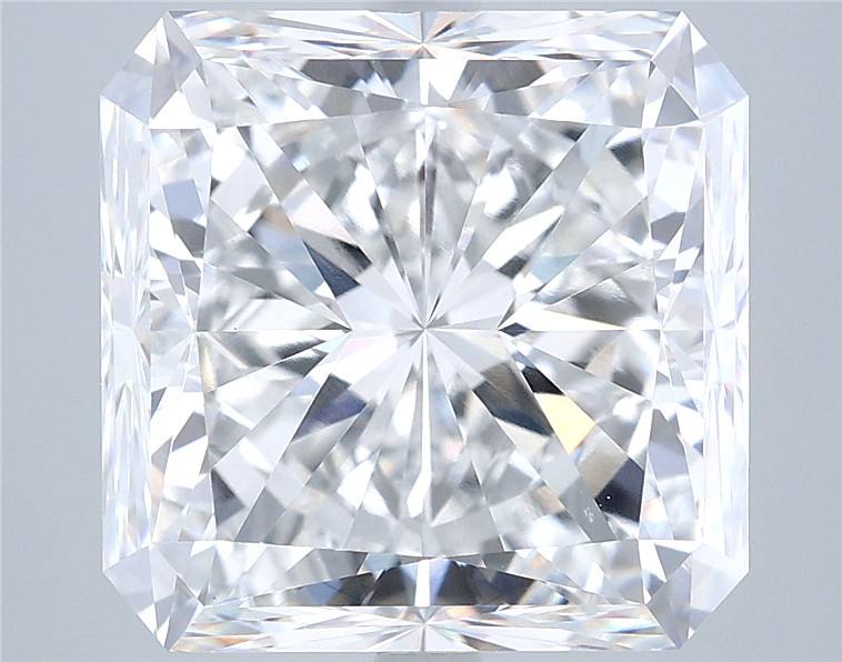 9.52 Carat SQUARE RADIANT Shape D Colour VVS2 Clarity  Cut - White Lab Diamond - 216396