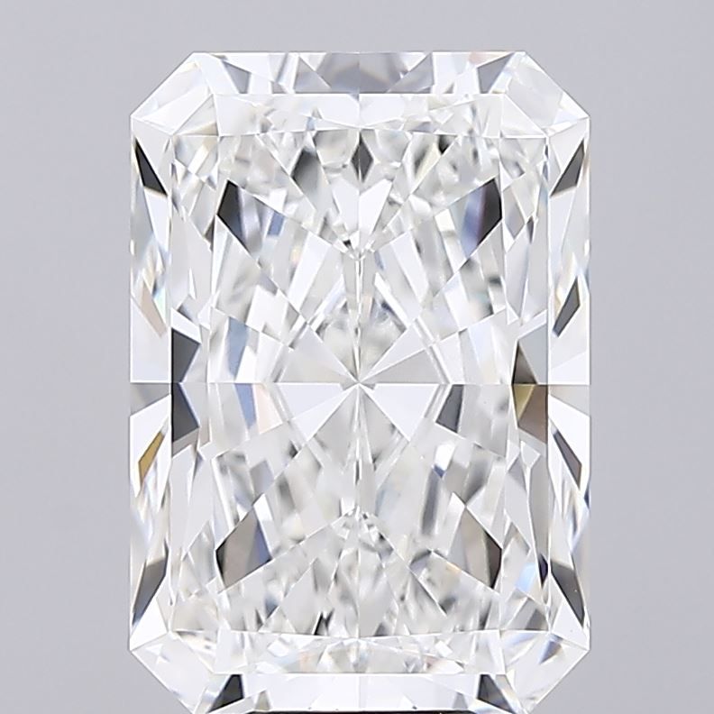 10.56 Carat RADIANT Shape F Colour VVS2 Clarity  Cut - White Lab Diamond - 277924