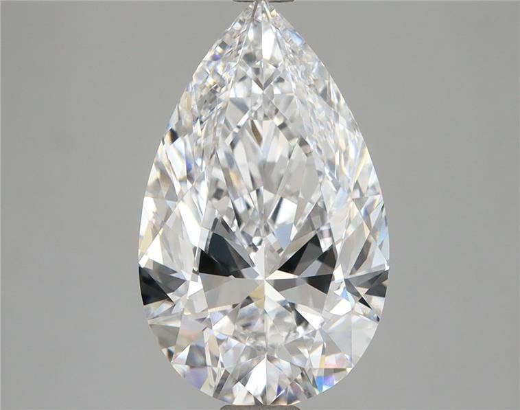 3.57ct Pear D IF Lab-Grown Diamond