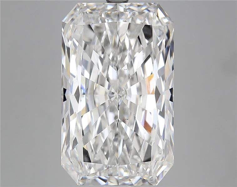 9.71 Carat RADIANT Shape F Colour VS2 Clarity  Cut - White Lab Diamond - 231678