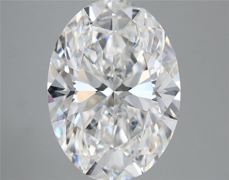 5.85ct Oval E VS2 Lab-Grown Diamond