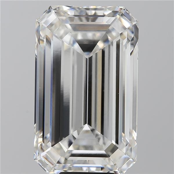 11.16 Carat EMERALD Shape F Colour VVS2 Clarity  Cut - White Lab Diamond - 219469