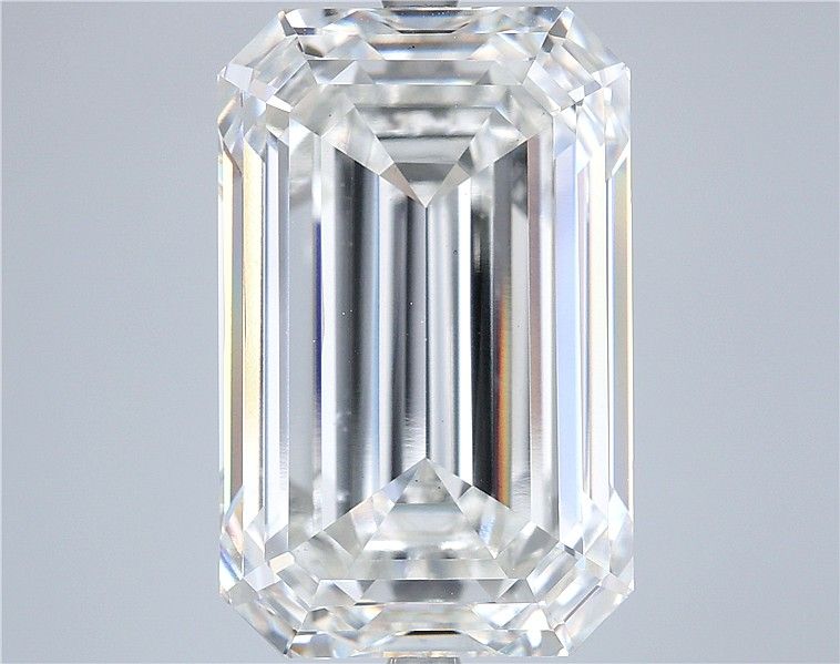 15.06 Carat EMERALD Shape F Colour VS1 Clarity  Cut - White Lab Diamond - 231625