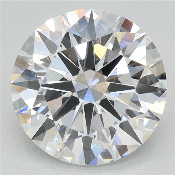 2.97ct Round E VVS2 Lab-Grown Diamond