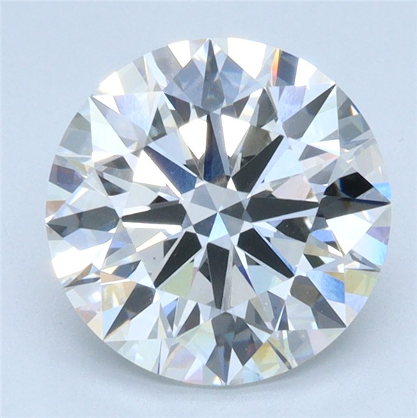 2.97ct Round F VS1 Lab-Grown Diamond