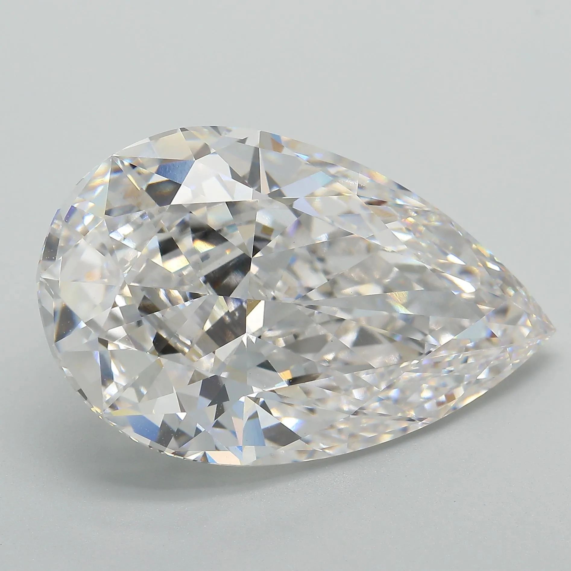 15.03 Carat PEAR Shape E Colour VS1 Clarity  Cut - White Lab Diamond - 281534
