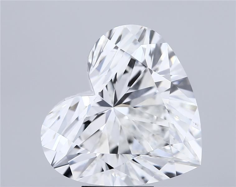 8.02ct Heart F VVS2 Lab-Grown Diamond