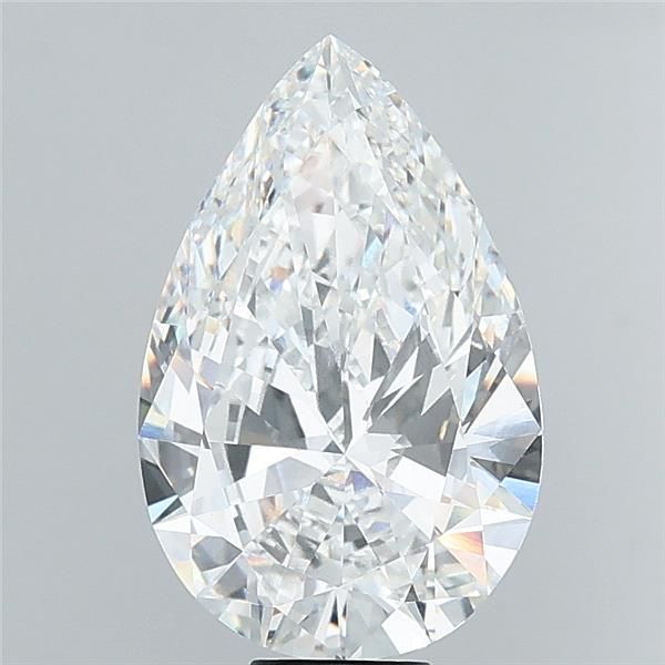 12.06 Carat PEAR Shape E Colour VVS2 Clarity  Cut - White Lab Diamond - 190567
