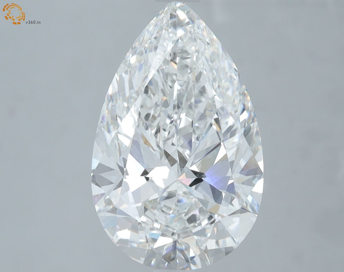 3.03ct Pear F VVS2 Lab-Grown Diamond