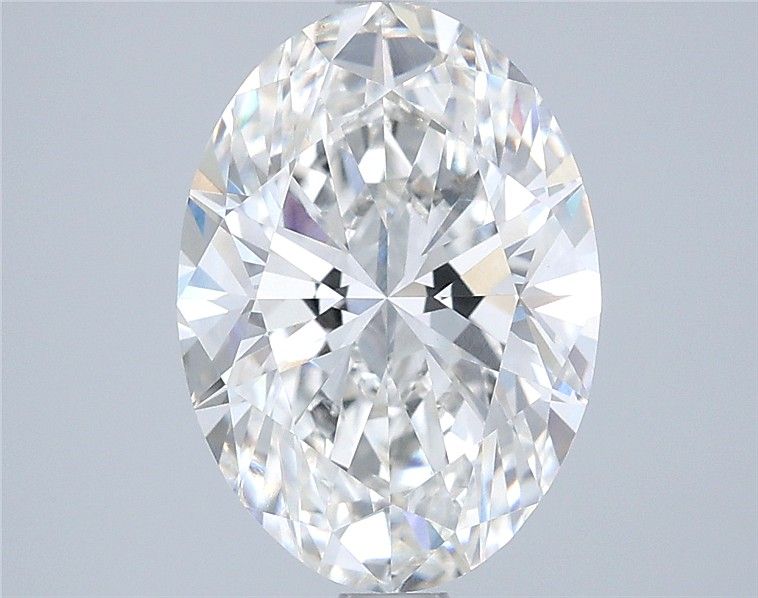 3.1ct Oval F VVS2 Lab-Grown Diamond