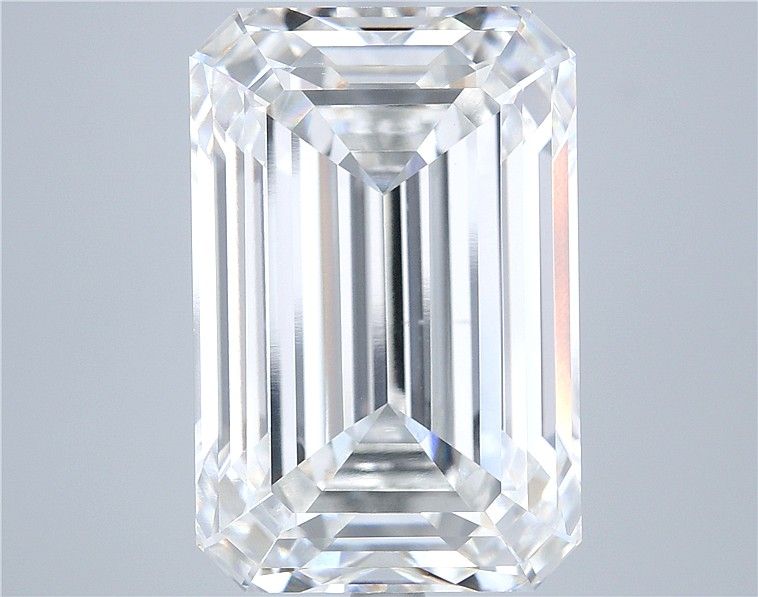 13.55 Carat EMERALD Shape F Colour VS1 Clarity  Cut - White Lab Diamond - 231600