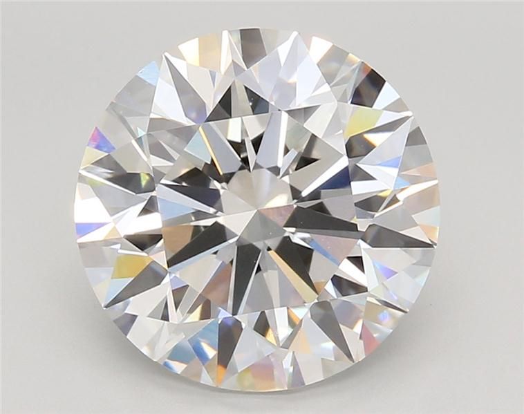 5.53ct Round F VVS2 Lab-Grown Diamond