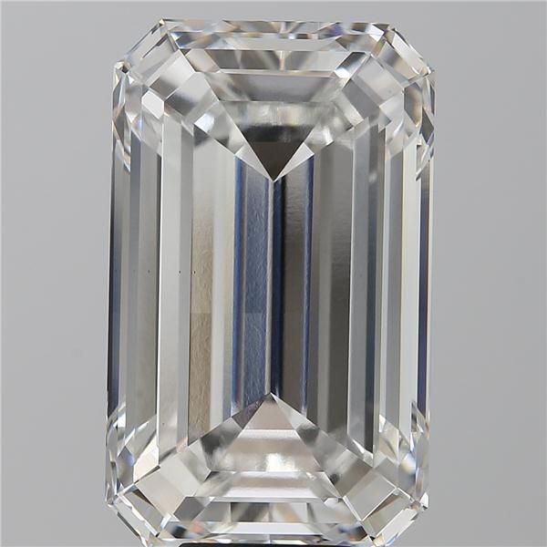 11.39 Carat EMERALD Shape F Colour VS1 Clarity  Cut - White Lab Diamond - 251405