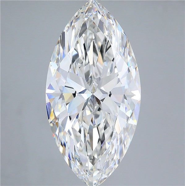 10.89 Carat MARQUISE Shape F Colour VVS2 Clarity  Cut - White Lab Diamond - 757525