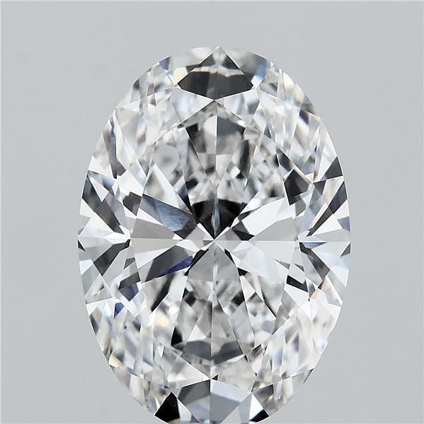 5.37ct Oval F VVS2 Lab-Grown Diamond