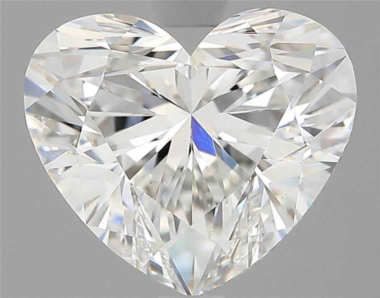 3.03ct Heart F VVS2 Lab-Grown Diamond