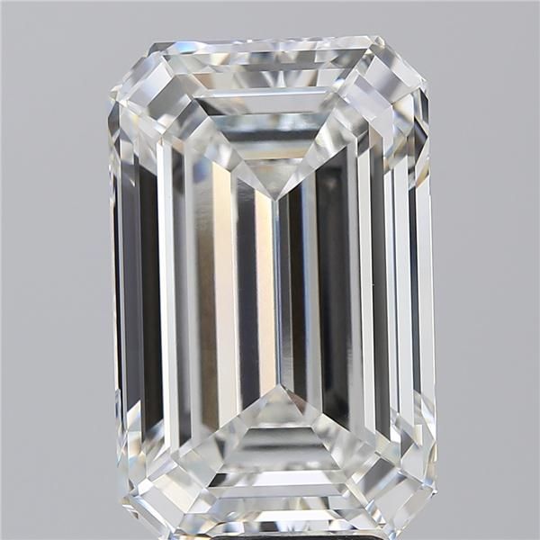 11.19 Carat EMERALD Shape F Colour VVS2 Clarity  Cut - White Lab Diamond - 259869