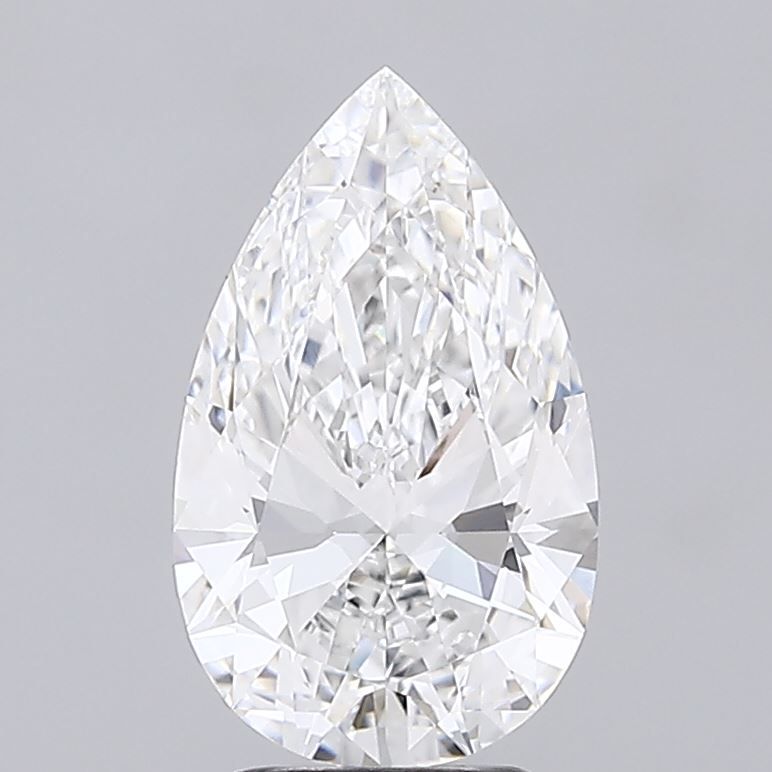 3.03ct Pear E IF Lab-Grown Diamond