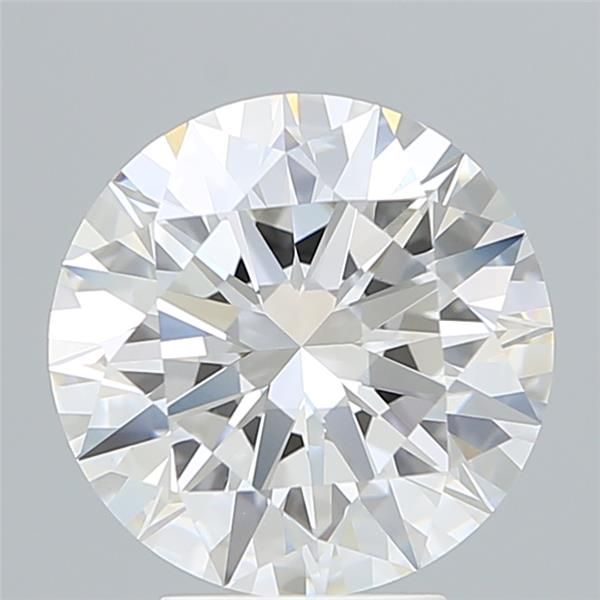 4.14ct Round F VVS2 Lab-Grown Diamond