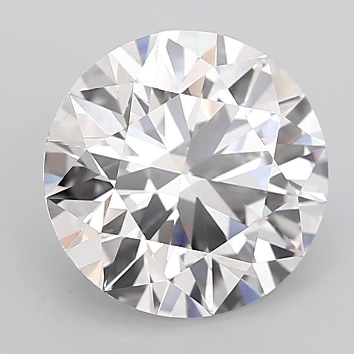 6ct Round D VS2 Lab-Grown Diamond