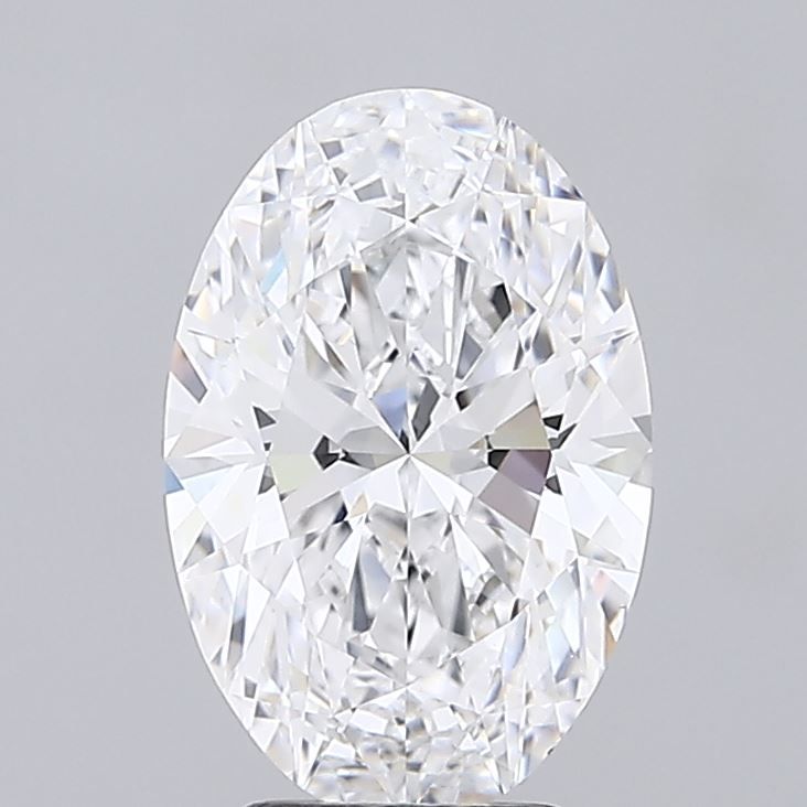 3.44ct Oval D IF Lab-Grown Diamond