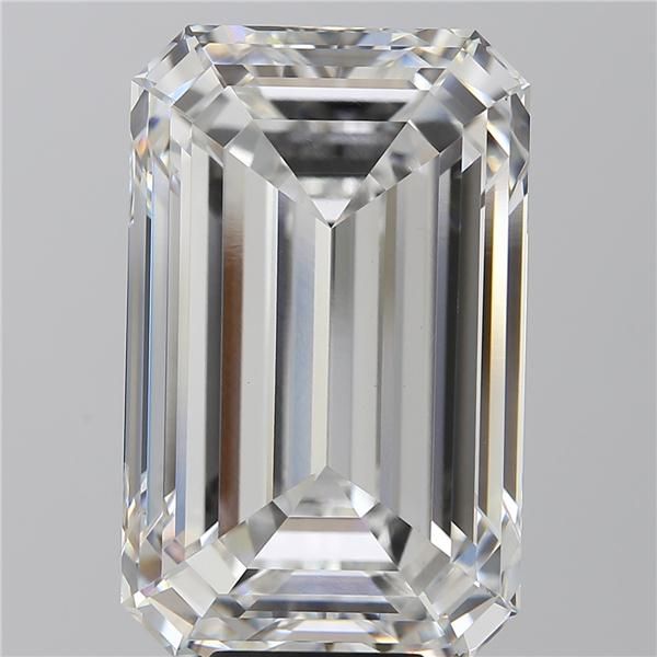 11.13 Carat EMERALD Shape F Colour VVS2 Clarity  Cut - White Lab Diamond - 278871