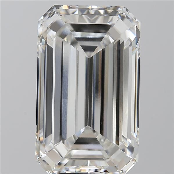11.57 Carat EMERALD Shape F Colour VVS2 Clarity  Cut - White Lab Diamond - 278901