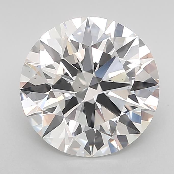 2.75ct Round F VS2 Lab-Grown Diamond