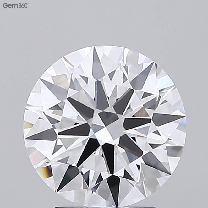 2.86ct Round F VVS2 Lab-Grown Diamond