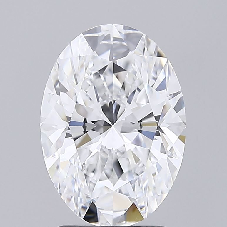 2.5ct Oval D IF Lab-Grown Diamond