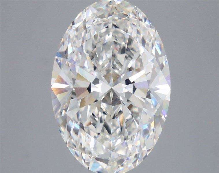 5.54ct Oval F VVS2 Lab-Grown Diamond