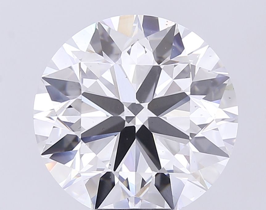 7.2ct Round F VS2 Lab-Grown Diamond